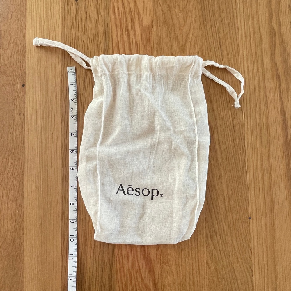 Aesop cotton pouch